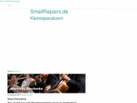 smallrepairs.de Webseite Vorschau