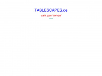 tablescapes.de Webseite Vorschau
