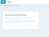 labora-holding.de Webseite Vorschau