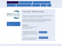 openhands-schule-des-handauflegens.de Webseite Vorschau