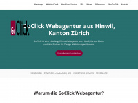 goclick.ch Webseite Vorschau