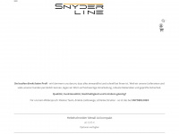 snyderline.com Webseite Vorschau