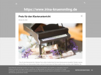 irina-kruemmling.blogspot.com Webseite Vorschau