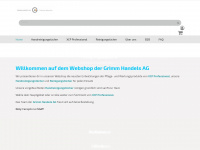 gxg-shop.ch Webseite Vorschau