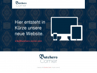 butchers-corner.com Webseite Vorschau