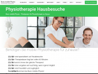 bunz-mobilephysio.at Webseite Vorschau