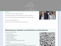 team-leichte-sprache.com Webseite Vorschau