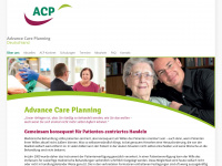 advancecareplanning.de Webseite Vorschau