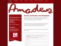amadeus-augsburg.de Webseite Vorschau