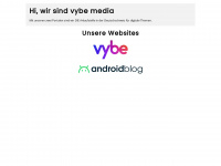 vybemedia.ch Webseite Vorschau
