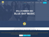 bluebaymusic.de Webseite Vorschau