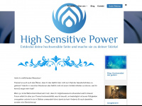 high-sensitive-power.com Webseite Vorschau