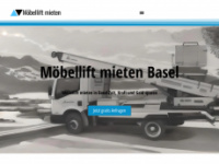 moebellift-mieten-basel.ch Webseite Vorschau