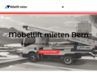 moebellift-mieten-bern.ch Webseite Vorschau