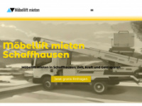 moebellift-mieten-schaffhausen.ch Webseite Vorschau