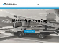 moebellift-mieten-zug.ch Webseite Vorschau