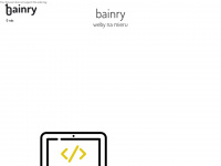 bainry.eu Webseite Vorschau