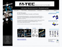 m-tec-messsysteme.com Webseite Vorschau
