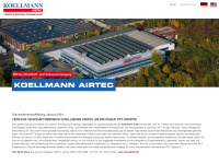 koellmann-airtec.com Webseite Vorschau
