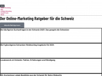 online-marketing-ratgeber.ch Webseite Vorschau