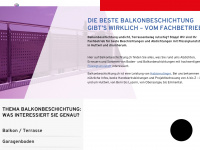 balkonbeschichtung.ch Webseite Vorschau