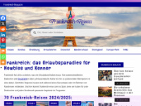 frankreich-reise.com Webseite Vorschau