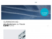 curanova.ch Webseite Vorschau