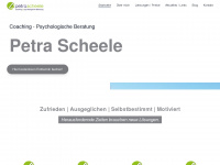 scheele-coaching.at Webseite Vorschau