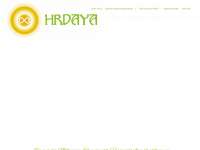 hrdaya.at Webseite Vorschau