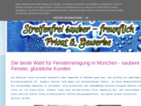 fensterputzer-muenchen.blogspot.com Webseite Vorschau