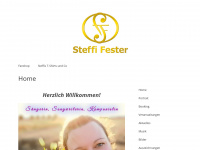 steffi-fester.com Webseite Vorschau