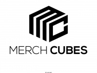 merch-cubes.com Webseite Vorschau