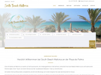 south-beach-mallorca.com Webseite Vorschau