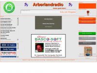 arberlandradio.com Webseite Vorschau