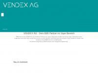vendex.ch Webseite Vorschau