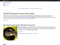 biocyclic-humus-soil.com Webseite Vorschau