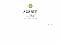 sesam.bio Webseite Vorschau