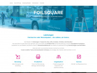 foilsquare.com Webseite Vorschau
