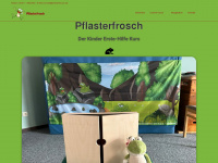 pflasterfrosch.de Webseite Vorschau