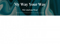 mywayyourway.at Webseite Vorschau