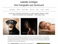 isabelle-schlaeger-fotodesign.de Webseite Vorschau