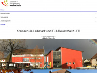 klfr.ch Webseite Vorschau