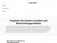 lightzey.de Webseite Vorschau