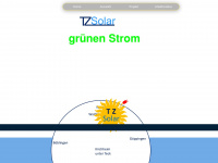 tz-solar.de Webseite Vorschau