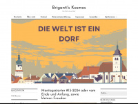 brigantiskosmos.com Webseite Vorschau