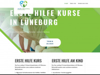 erste-hilfe-lueneburg.de Webseite Vorschau