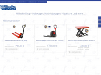 willecke.shop Webseite Vorschau