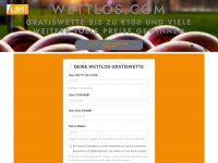wettlos.com Webseite Vorschau