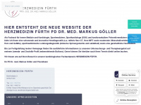 herzmedizin-fuerth.de Webseite Vorschau