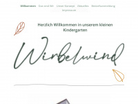 kindergarten-tiefenthal.de Webseite Vorschau